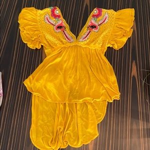 Free People boho blouse